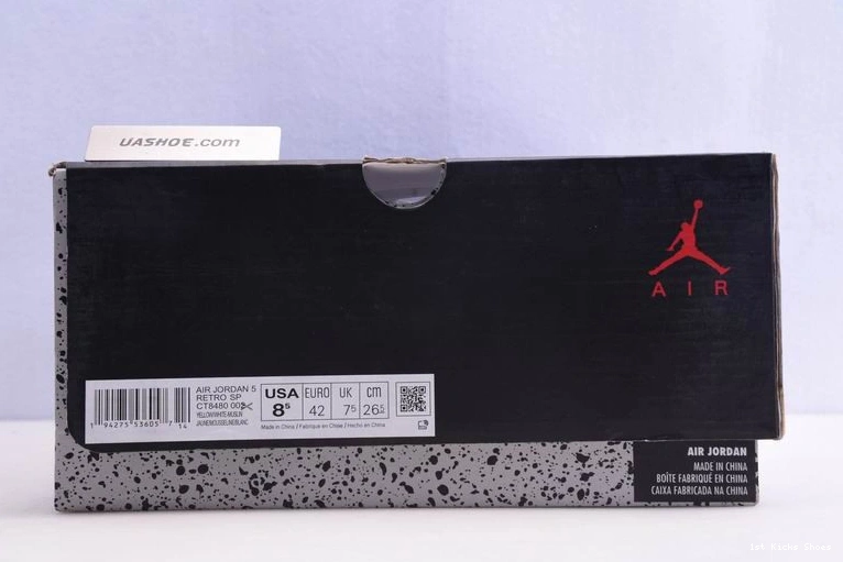 CT8480-0020 AJ5 Jordan ow 3M x​off 5  Air​ white 0509